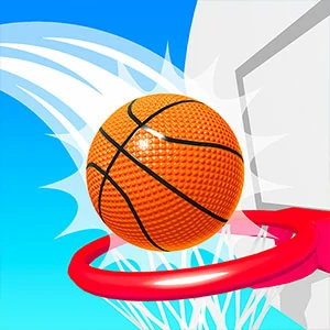 Bounce Dunk FRVR - free online game screenshot at Liadnao