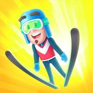 Ski - free online game screenshot at Liadnao