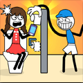 Thief Stick Puzzle Man Escape - free online game screenshot at Liadnao